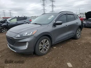 2021 Ford Escape SEL with VIN 1FMCU0H6XMUA27890, listed as a Copart auction lot 55490645 with 35,067 mi miles and Salvage title. Bid and sale history available at DreamBid. Image 1.