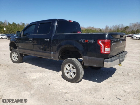 2016 Ford F-150 XLT with VIN 1FTEW1EP9GKF21779, listed as a Copart auction lot 48160375 with 90,643 mi miles and Salvage Title. Bid and sale history available at carsss.com. Image 2.