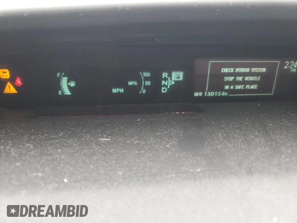 2013 Toyota Prius One z VIN JTDKN3DU6D1647995, wystawiony jako Copart lot #56371735 z przebiegiem 130 154 mil mil oraz Szkoda całkowita • Salvage title. Historia ofert i sprzedaży dostępna na DreamBid. Obrazek 9.