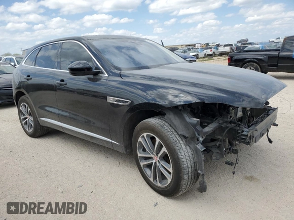 2021 Jaguar F-Pace with VIN SADCK2EX2MA686264, listed as a Copart auction lot 45357844 with 17,230 mi miles and . Bid and sale history available at DreamBid. Image 4.