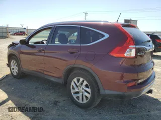 2015 Honda CR-V EX-L with VIN 2HKRM4H73FH638405, listed as a Copart auction lot 52294205 with 102,984 mi miles and Salvage Title. Bid and sale history available at carsss.com. Image 2.