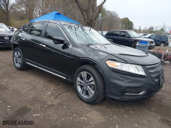 2014 Honda Crosstour EX-L with VIN 5J6TF2H57EL004084, listed as a IAAI auction lot 42020402 with 116,356 mi miles. Bid and sale history available at carsss.com. Image 1.