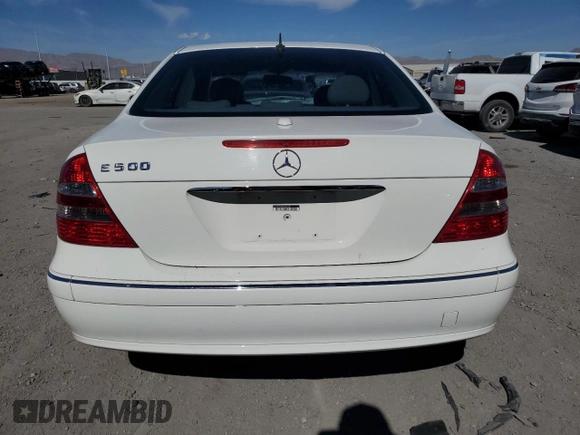 2005 Mercedes-Benz E 5.0L with VIN WDBUF70JX5A628150, listed as a Copart auction lot 46887025 with Not Provided miles and Salvage Title. Bid and sale history available at carsss.com. Image 6.
