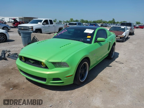 2013 Ford Mustang GT with VIN 1ZVBP8CF9D5261944, listed as a IAAI auction lot 42248010 with 96,633 mi miles and . Bid and sale history available at DreamBid. Image 18.