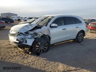 2014 Acura MDX Tech Pkg with VIN 5FRYD3H46EB017067, listed as a Copart auction lot 84962674 with 0 mi miles and Salvage Title. Bid and sale history available at carsss.com. Image 1.