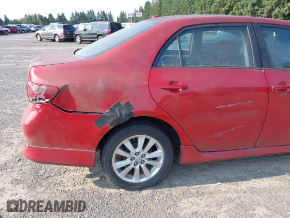2010 Toyota Corolla with VIN 1NXBU4EE9AZ219585, listed as a IAAI auction lot 42561435 with 159,682 mi miles and . Bid and sale history available at DreamBid. Image 6.