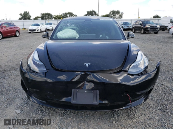2023 Tesla Model 3 with VIN 5YJ3E1EA6PF454254, listed as a Copart auction lot 56881355 with 30,327 mi miles and Salvage title. Bid and sale history available at DreamBid. Image 5.