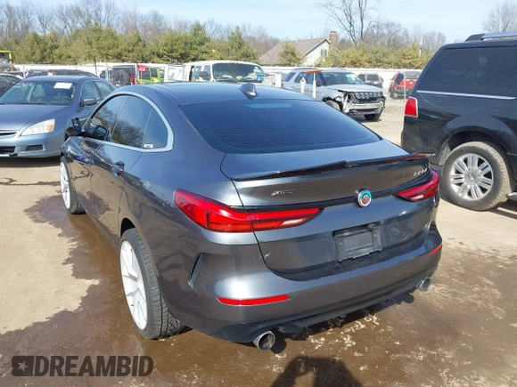 2020 BMW 2 Series 228i xDrive with VIN WBA73AK03L7F73978, listed as a IAAI auction lot 41771031 with 70,198 mi miles. Bid and sale history available at carsss.com. Image 3.