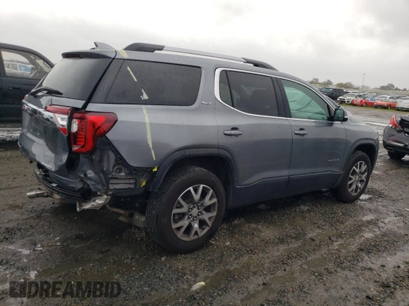 2020 GMC Acadia SLT z VIN 1GKKNULS7LZ214597, wystawiony jako Copart lot #48847685 z przebiegiem 63 826 mil mil oraz Szkoda całkowita • Salvage title. Historia ofert i sprzedaży dostępna na DreamBid. Obrazek 3.