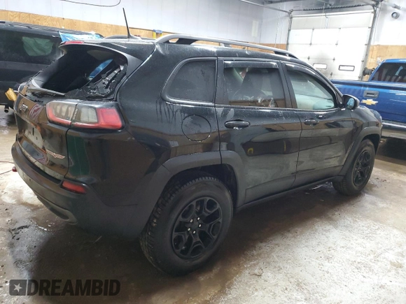 2019 Jeep Cherokee Trailhawk with VIN 1C4PJMBX1KD386047, listed as a Copart auction lot 52675855 with 62,514 mi miles and Clean Title. Bid and sale history available at DreamBid. Image 3.
