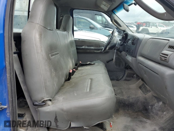 2006 Ford Super Duty F-250 XL with VIN 1FTNF205X6EA14897, listed as a Copart auction lot 64223424 with 0 mi miles and Salvage Title. Bid and sale history available at carsss.com. Image 10.