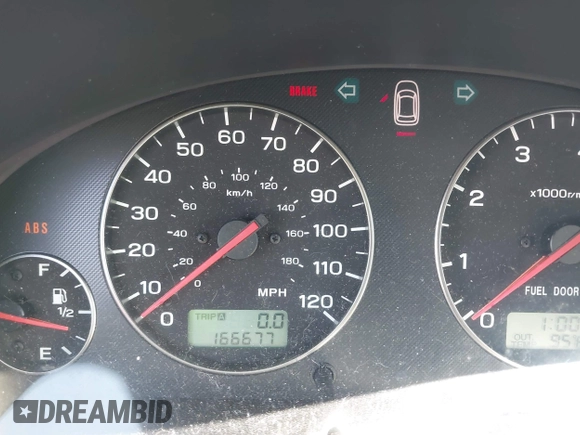 2003 Subaru Legacy Outback with VIN 4S3BH675936651604, listed as a IAAI auction lot 42404096 with 166,677 mi miles and . Bid and sale history available at DreamBid. Image 7.