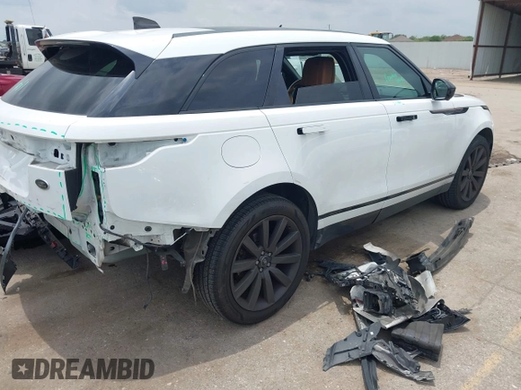 2018 Land Rover Range Rover Velar R-Dynamic HSE with VIN SALYM2RX4JA747575, listed as a IAAI auction lot 42432455 with 83,499 mi miles and . Bid and sale history available at DreamBid. Image 4.
