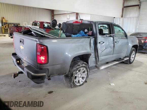 2018 Chevrolet Colorado 2WD LT with VIN 1GCGSCEN5J1263496, listed as a Copart auction lot 46043065 with 62,503 mi miles and Salvage Title. Bid and sale history available at DreamBid. Image 3.