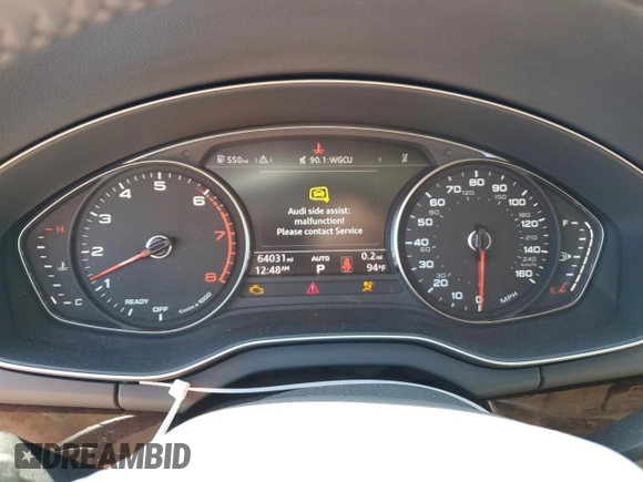 2020 Audi Q5 Premium with VIN WA1ANAFY9L2119029, listed as a Copart auction lot 54489685 with 64,031 mi miles and Non Repairable. Bid and sale history available at carsss.com. Image 9.