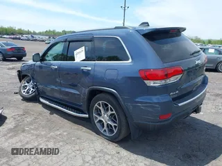 2021 Jeep Grand Cherokee 80th Anniversary with VIN 1C4RJFBGXMC775539, listed as a IAAI auction lot 42241659 with 23,541 mi miles and . Bid and sale history available at DreamBid. Image 3.