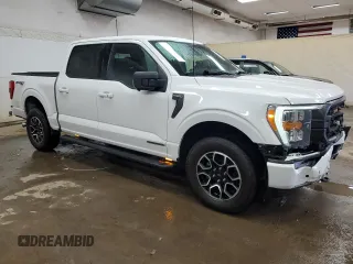 2021 Ford F-150 XL with VIN 1FTFW1ED7MFD04438, listed as a Copart auction lot 85334054 with 105,795 mi miles and Non Repairable. Bid and sale history available at carsss.com. Image 4.