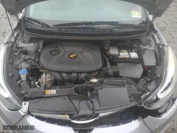 2016 Hyundai Elantra SE with VIN 5NPDH4AE1GH737605, listed as a Copart auction lot 52636865 with 351,666 mi miles and Salvage Title. Bid and sale history available at carsss.com. Image 11.