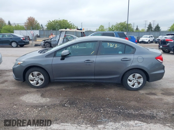 2013 Honda Civic LX with VIN 19XFB2F52DE013882, listed as a IAAI auction lot 42183413 with 217,293 mi miles and . Bid and sale history available at DreamBid. Image 14.