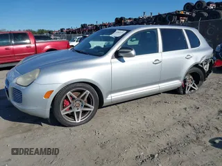 2006 Porsche Cayenne Turbo with VIN WP1AC29P56LA92817, listed as a IAAI auction lot 41881124 with 286,832 mi miles and . Bid and sale history available at DreamBid. Image 2.