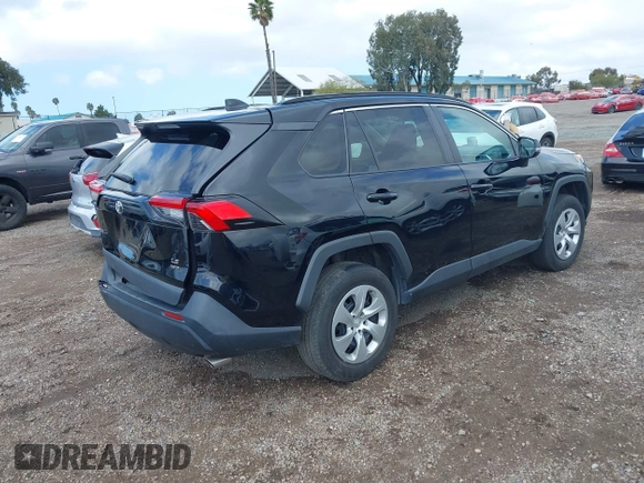 2019 Toyota RAV4 LE with VIN 2T3G1RFV7KC036285, listed as a IAAI auction lot 41934102 with 60,421 mi miles. Bid and sale history available at carsss.com. Image 4.
