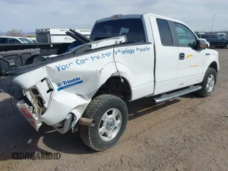 2014 Ford F-150 XL with VIN 1FTFX1EF2EKE26115, listed as a IAAI auction lot 41949049 with 118,404 mi miles. Bid and sale history available at carsss.com. Image 4.