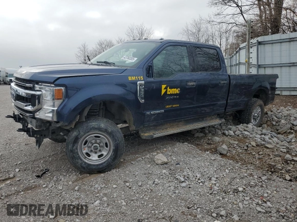 2022 Ford F-350 XL with VIN 1FT8W3BTXNED06336, listed as a Copart auction lot 43760305 with Not provided miles and Salvage title. Bid and sale history available at DreamBid. Image 1.