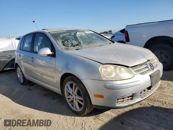 2007 Volkswagen Rabbit with VIN WVWDS71K37W097609, listed as a Copart auction lot 73602904 with 130,581 mi miles and Clean title. Bid and sale history available at DreamBid. Image 4.