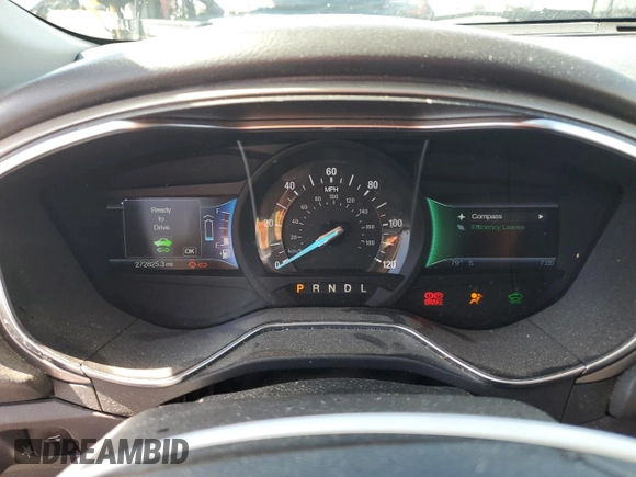 2013 Ford Fusion SE Hybrid z VIN 3FA6P0LU0DR274279, wystawiony jako Copart lot #57462315 z przebiegiem 272 825 mil mil oraz Szkoda całkowita • Salvage title. Historia ofert i sprzedaży dostępna na DreamBid. Obrazek 9.