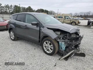 2017 Ford Escape SE with VIN 1FMCU0GD5HUC67421, listed as a Copart auction lot 86633734 with 82,929 mi miles and Salvage Title. Bid and sale history available at DreamBid. Image 4.