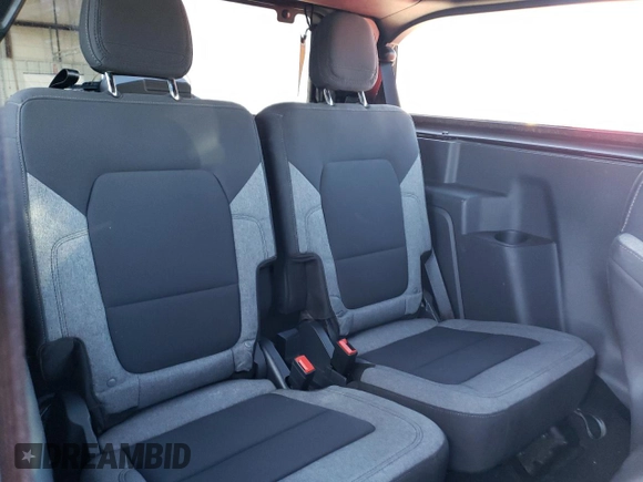 2021 Ford Bronco с VIN 1FMDE5CH0MLA60295, выставлен на аукционе Copart как лот 77109024 с пробегом 12 804 миль миль и Списание • Salvage title. История ставок и продаж доступна на DreamBid. Изображение 11.