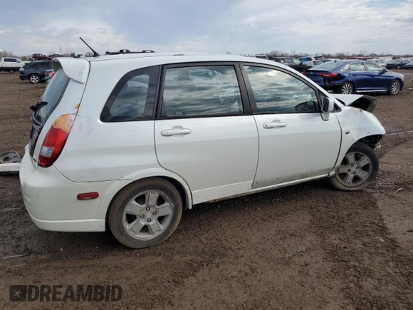 2003 Suzuki Aerio SX with VIN JS2RD41H635203639, listed as a Copart auction lot 50309015 with Not Provided miles and Salvage Title. Bid and sale history available at DreamBid. Image 3.