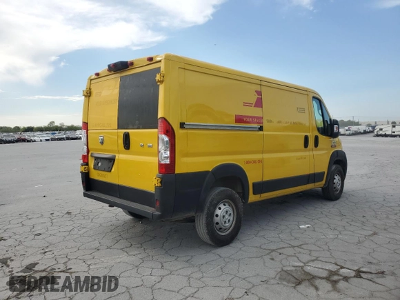 2020 Ram ProMaster Cargo with VIN 3C6TRVAG8LE127304, listed as a Copart auction lot 53615005 with 201,832 mi miles and Clean Title. Bid and sale history available at carsss.com. Image 3.