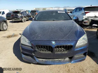 2012 BMW 6 Series 650i with VIN WBALX3C52CDV77706, listed as a Copart auction lot 77685994 with 81,514 mi miles and Salvage Title. Bid and sale history available at carsss.com. Image 5.