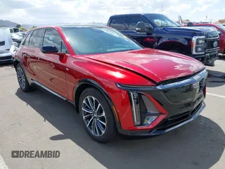 2024 Cadillac LYRIQ Sport z VIN 1GYKPWRL1RZ129064, wystawiony jako IAAI lot #41919587 z przebiegiem 2148 mil mil oraz . Historia ofert i sprzedaży dostępna na DreamBid. Obrazek 1.