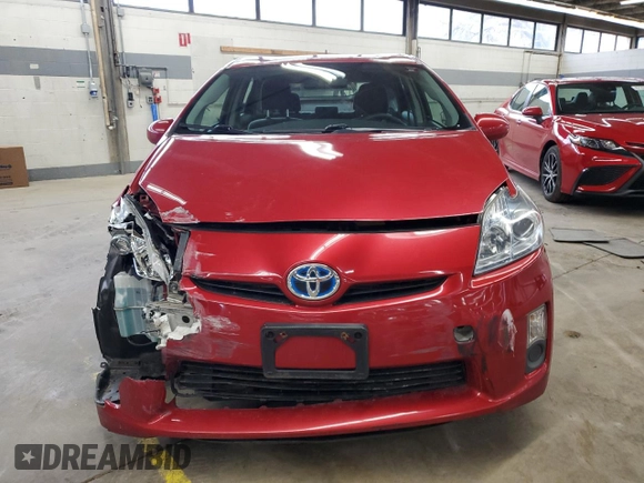 2010 Toyota Prius II with VIN JTDKN3DU0A0202573, listed as a Copart auction lot 46931725 with 141,273 mi miles and Salvage Title. Bid and sale history available at carsss.com. Image 5.
