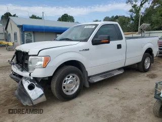 2009 Ford F-150 XL with VIN 1FTPF12V29KC06708, listed as a Copart auction lot 58151755 with 205,682 mi miles and Salvage title. Bid and sale history available at DreamBid. Image 1.