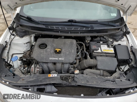 2018 Kia Forte LX with VIN 3KPFK4A76JE242548, listed as a Copart auction lot 52556265 with 107,465 mi miles and Salvage Title. Bid and sale history available at carsss.com. Image 12.