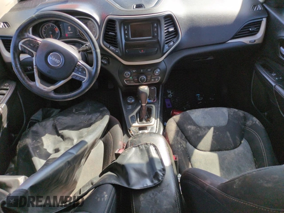 2016 Jeep Cherokee Altitude with VIN 1C4PJMAB3GW317104, listed as a Copart auction lot 50328385 with 161,234 mi miles and Salvage title. Bid and sale history available at DreamBid. Image 8.