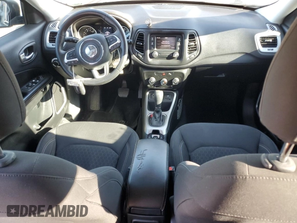 2017 Jeep Compass Sport with VIN 3C4NJCAB9HT636449, listed as a Copart auction lot 50662975 with 88,195 mi miles and Clean Title. Bid and sale history available at carsss.com. Image 8.