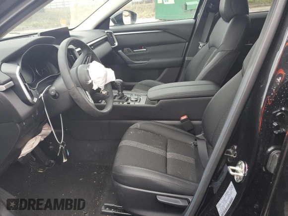 2025 Mazda CX-50 S Select with VIN 7MMVABAM6SN317805, listed as a Copart auction lot 46828215 with 4,855 mi miles and Clean Title. Bid and sale history available at DreamBid. Image 7.