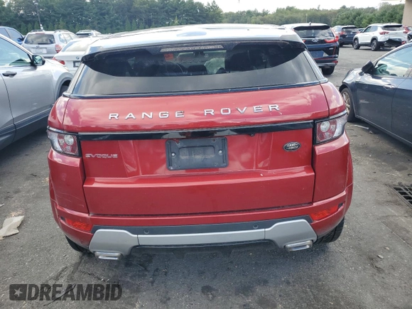 2013 Land Rover Range Rover Evoque Dynamic Premium with VIN SALVT1BG6DH730072, listed as a Copart auction lot 68480304 with 132,538 mi miles and Salvage Title. Bid and sale history available at carsss.com. Image 6.