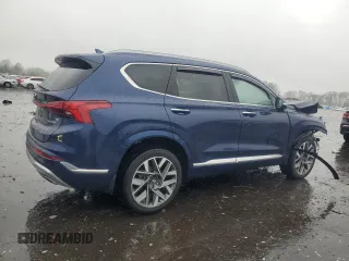 2023 Hyundai Santa Fe Calligraphy with VIN 5NMS5DAL3PH550491, listed as a Copart auction lot 52155135 with 22,442 mi miles and Salvage Title. Bid and sale history available at carsss.com. Image 3.