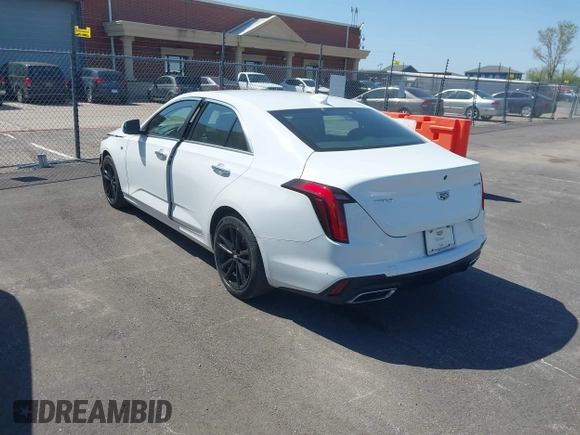 2021 Cadillac CT4 Luxury with VIN 1G6DA5RK1M0132841, listed as a IAAI auction lot 41996364 with 46,097 mi miles and . Bid and sale history available at DreamBid. Image 3.