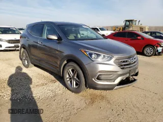 2018 Hyundai Santa Fe 2.4L with VIN 5NMZT3LB3JH056559, listed as a Copart auction lot 44703073 with 84,663 mi miles and Salvage title. Bid and sale history available at DreamBid. Image 4.