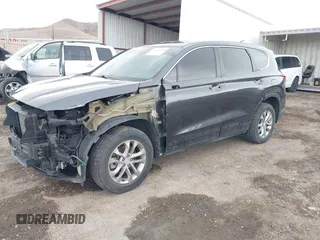 2020 Hyundai Santa Fe SE with VIN 5NMS2CAD4LH218257, listed as a IAAI auction lot 41221205 with 61,722 mi miles. Bid and sale history available at carsss.com. Image 18.