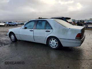 1996 Mercedes-Benz S 320 with VIN WDBGA32EXTA286877, listed as a Copart auction lot 86838274 with 149,870 mi miles and Clean Title. Bid and sale history available at DreamBid. Image 2.