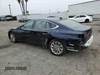 2021 Lexus LS with VIN JTHD51GF5M5008914, listed as a Copart auction lot 58166234 with 12,525 mi miles and Salvage Title. Bid and sale history available at carsss.com. Image 2.