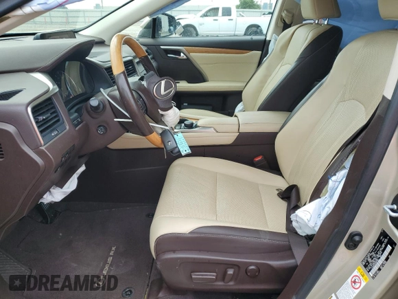 2019 Lexus RX 350L Premium with VIN JTJGZKCA0K2009452, listed as a Copart auction lot 61174785 with 60,403 mi miles and Salvage title. Bid and sale history available at DreamBid. Image 7.