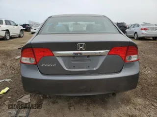 2011 Honda Civic LX with VIN 19XFA1F53BE006949, listed as a Copart auction lot 51457155 with 82,416 mi miles and Salvage Title. Bid and sale history available at DreamBid. Image 6.